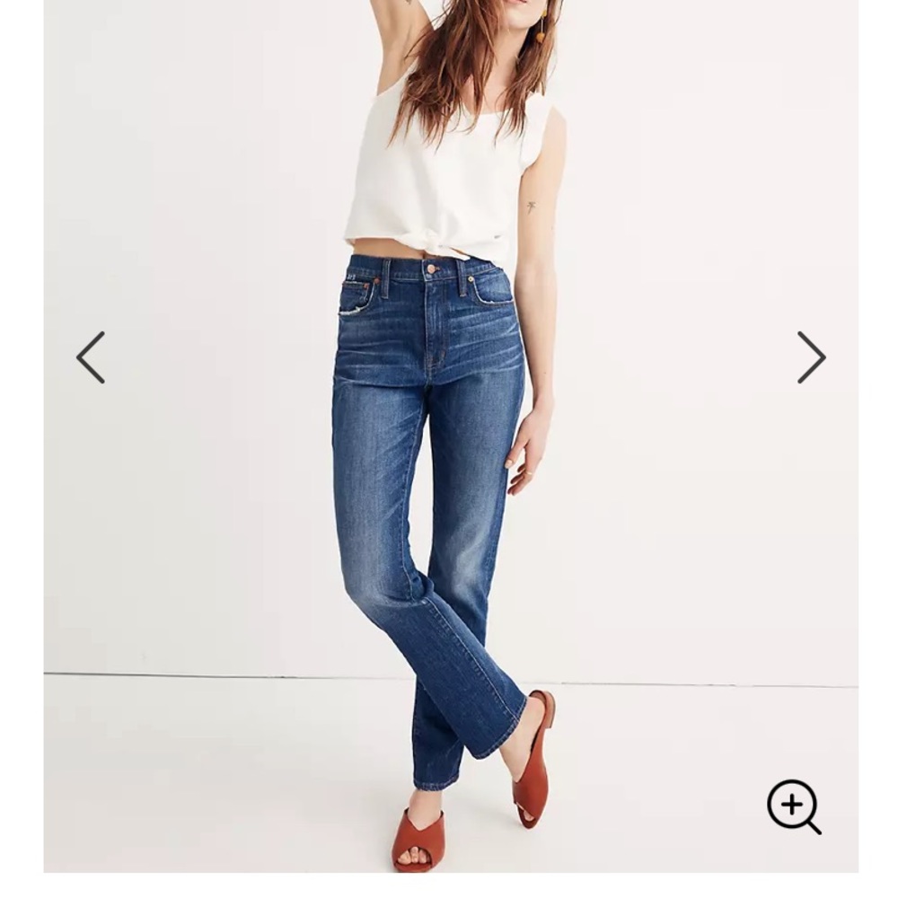 Madewell High Rise Slim Boyjean